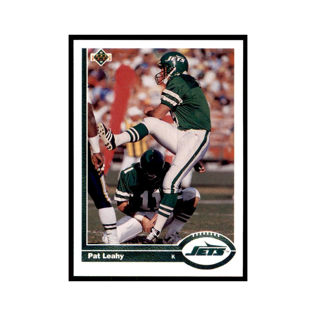 1991 Upper Deck Pat Leahy Jets #370