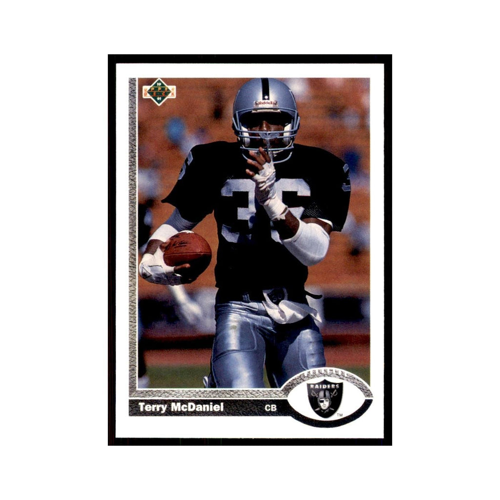 1991 Upper Deck Terry McDaniel Los Angeles Raiders #271