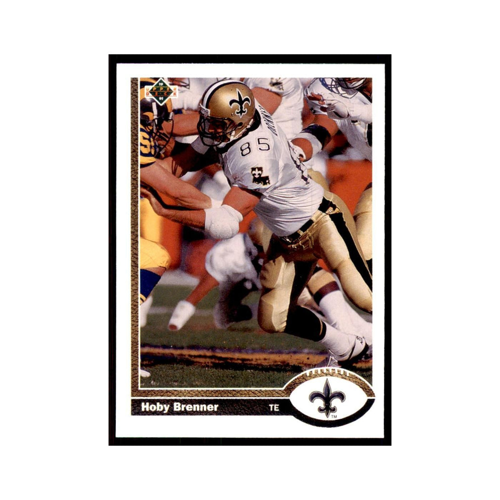 1991 Upper Deck Hoby Brenner Saints #391