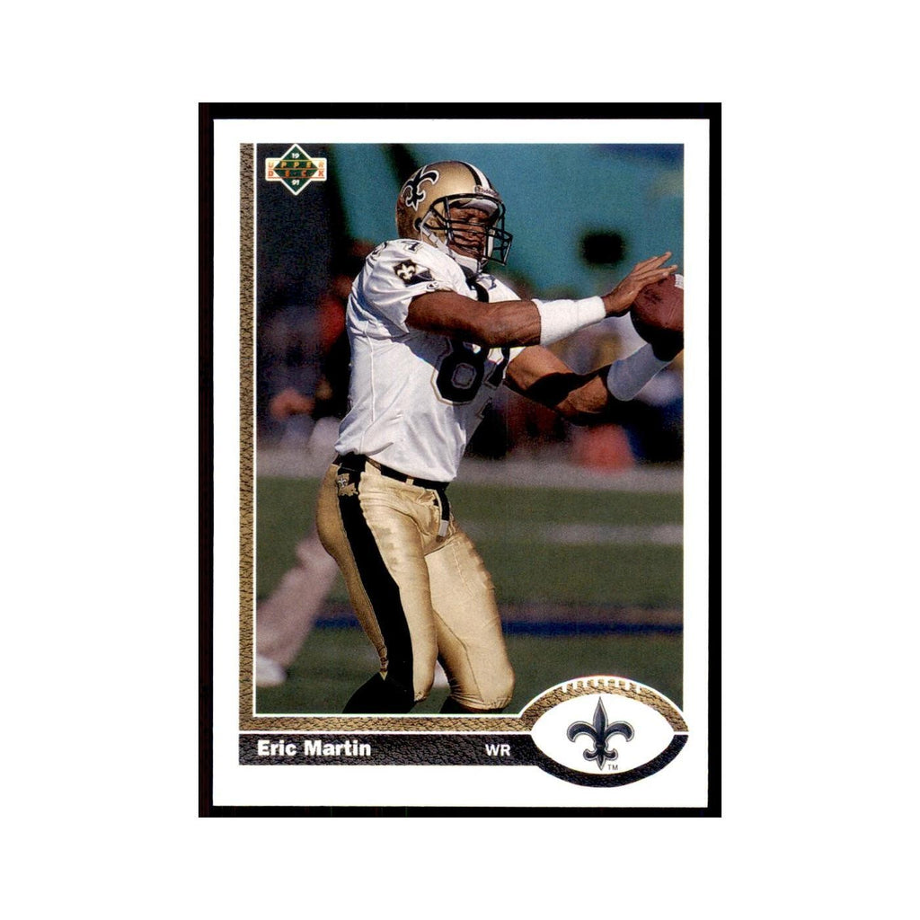 1991 Upper Deck Eric Martin Saints #250