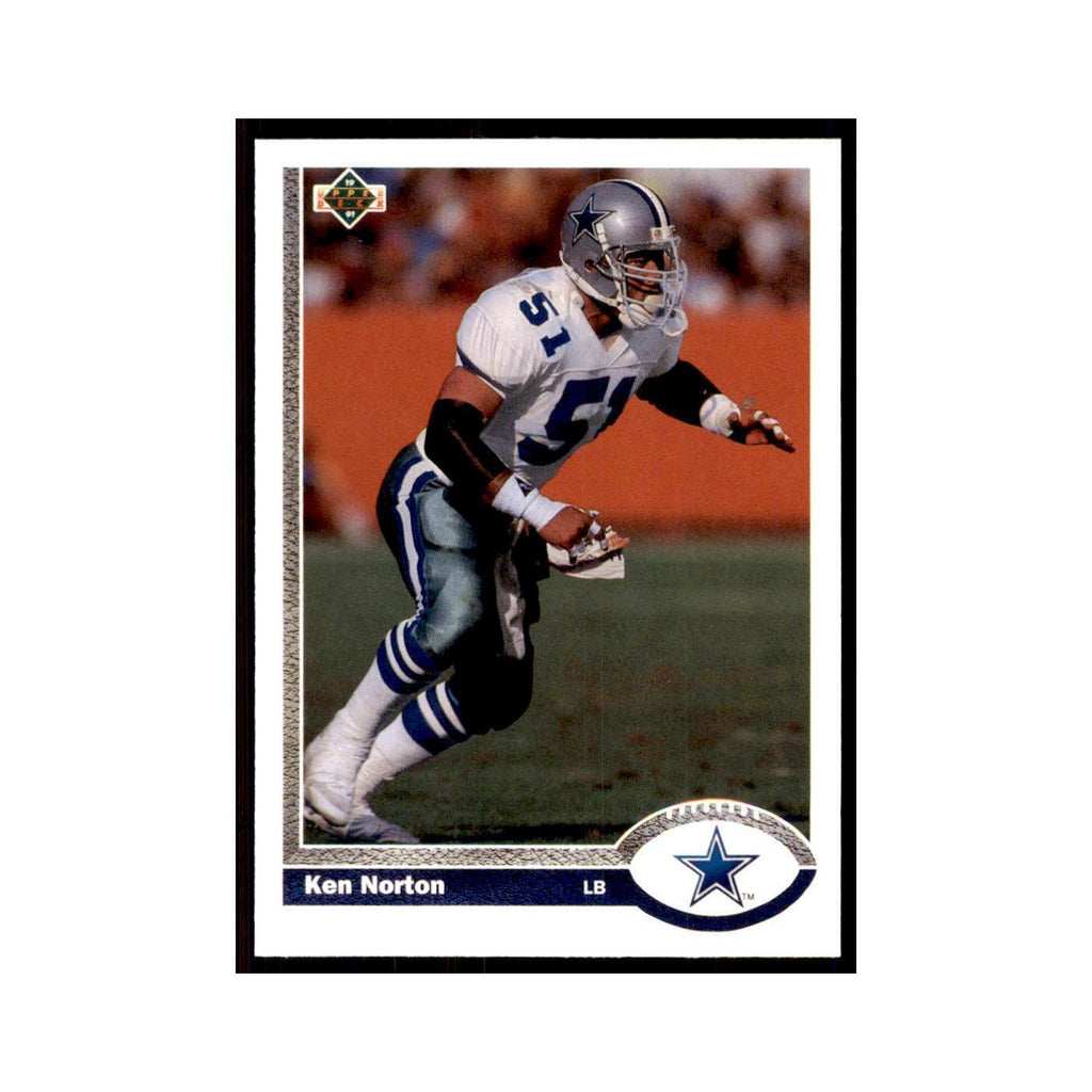 1991 Upper Deck Ken Norton Cowboys #387