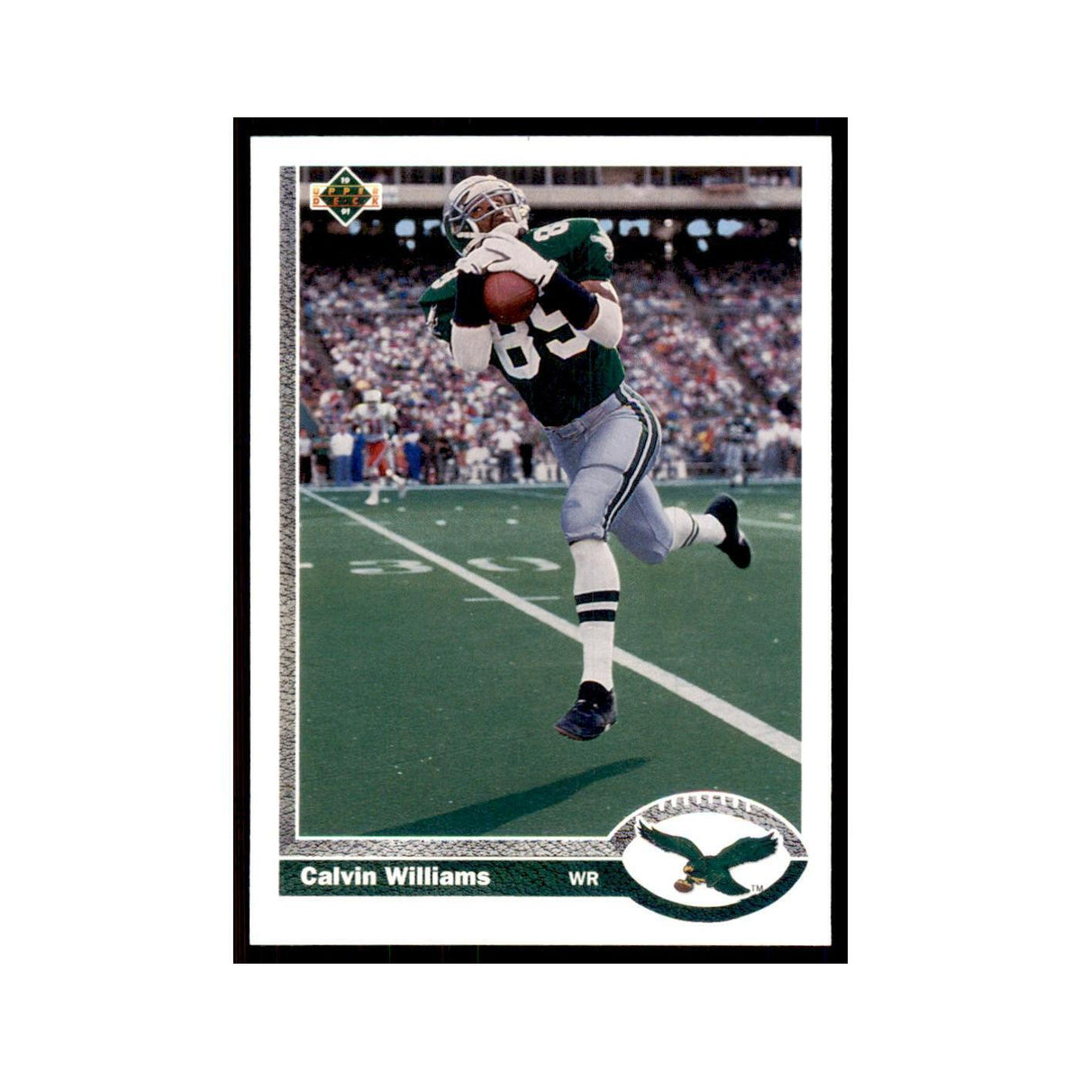 1991 Upper Deck Calvin Williams Eagles #254