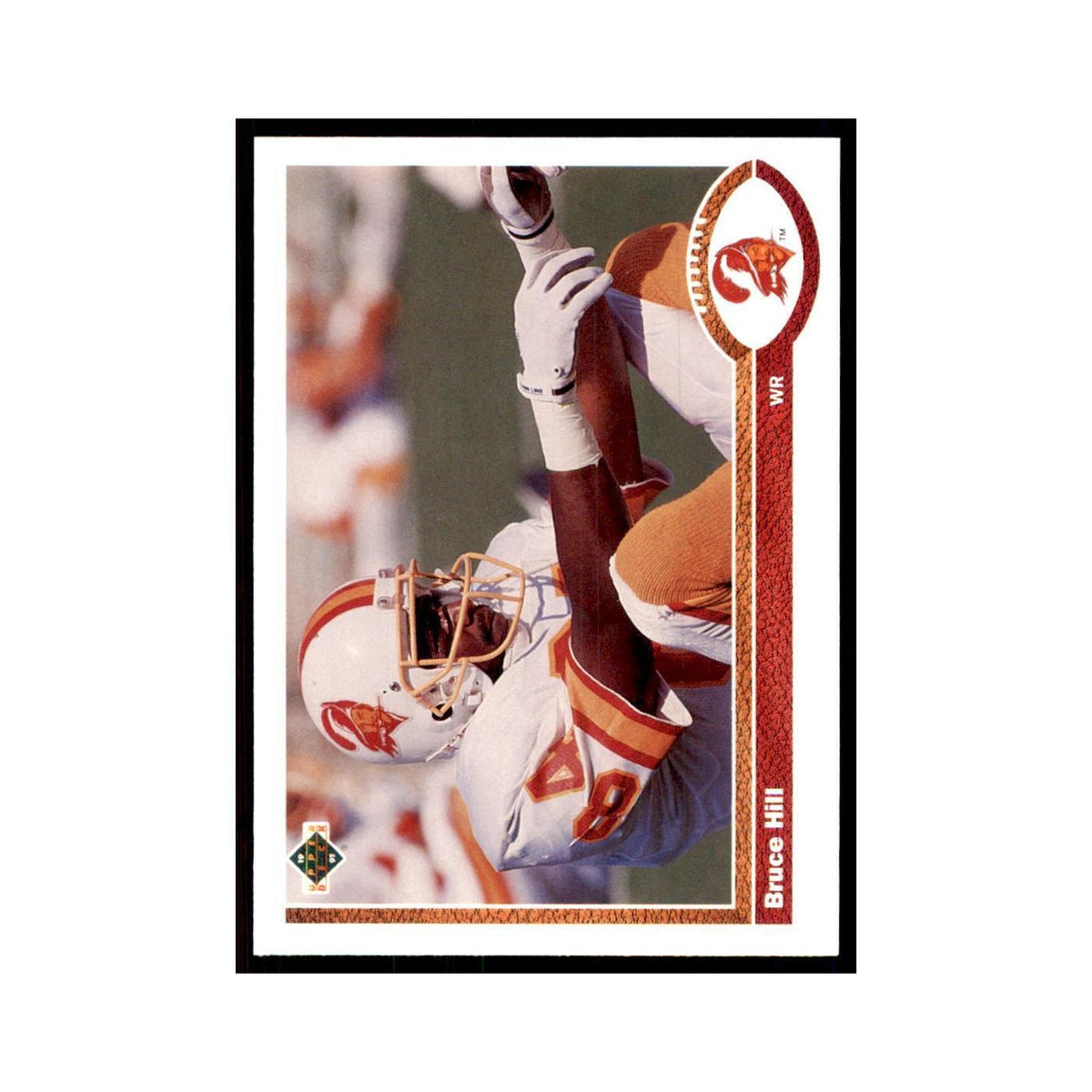 1991 Upper Deck Bruce Hill Buccaneers #489