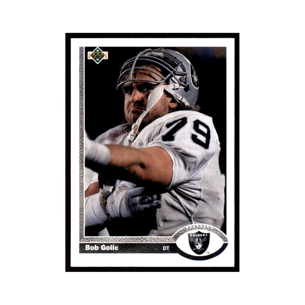 1991 Upper Deck Bob Golic Los Angeles Raiders #275