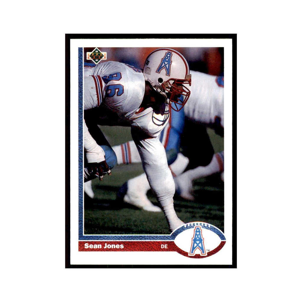 1991 Upper Deck Sean Jones Houston Oilers #314