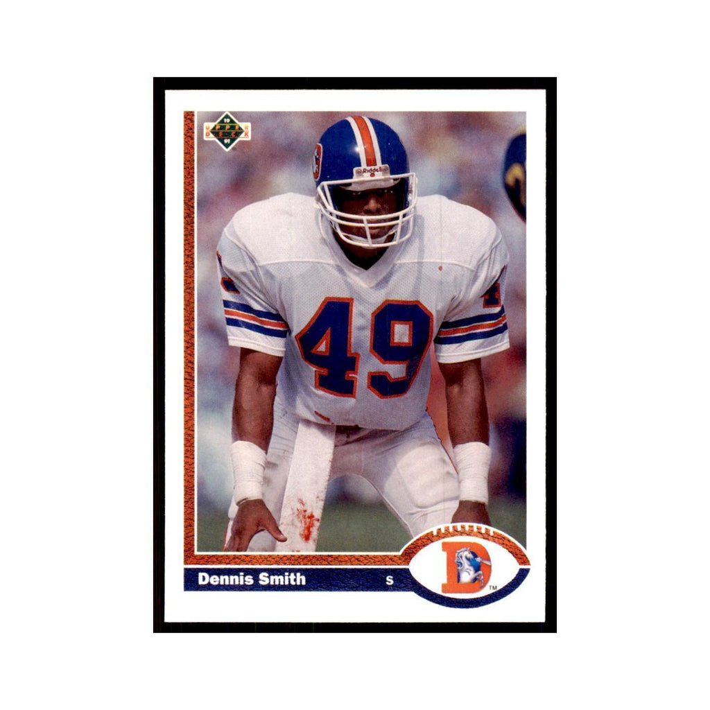1991 Upper Deck Dennis Smith Broncos #498