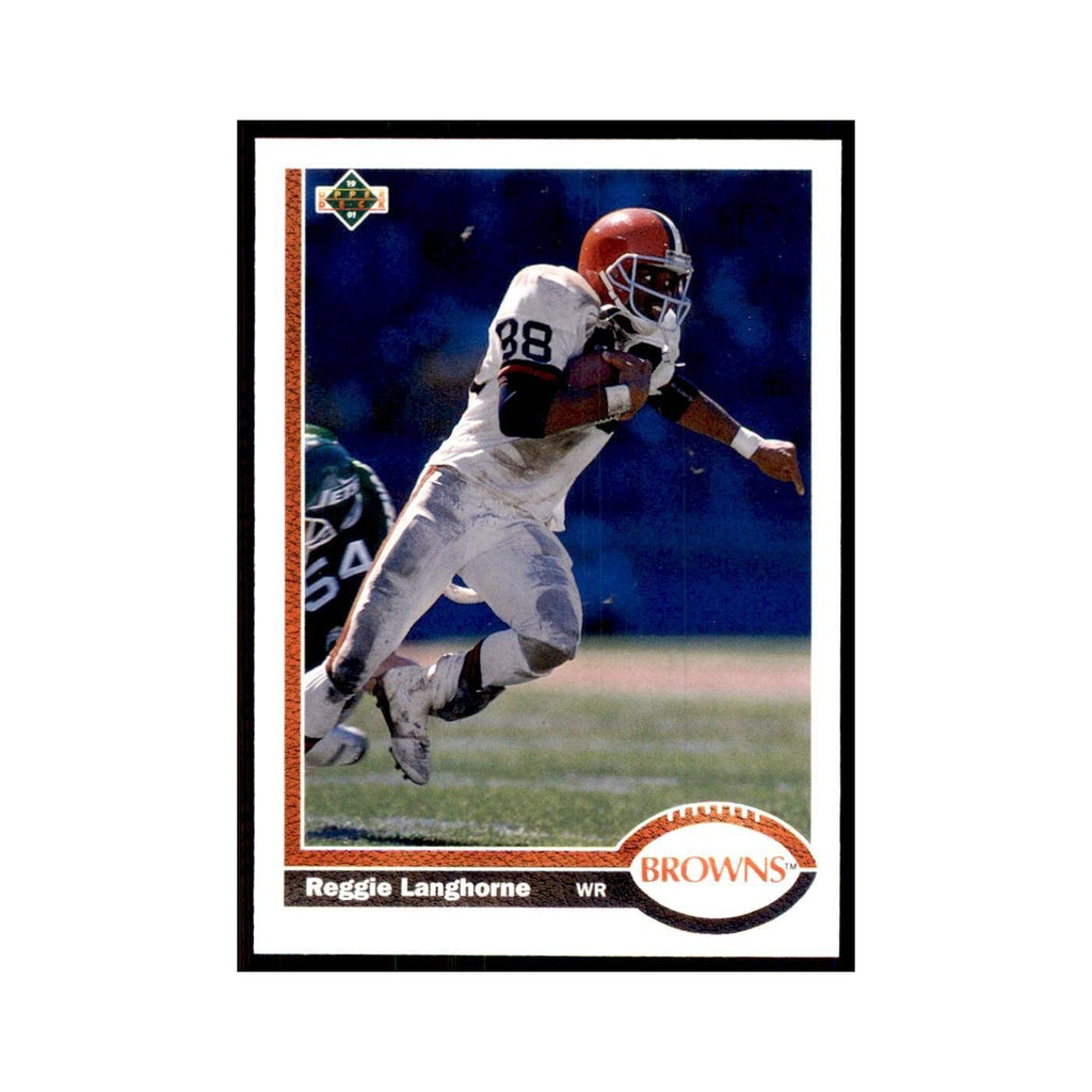 1991 Upper Deck Reggie Langhorne Browns #241