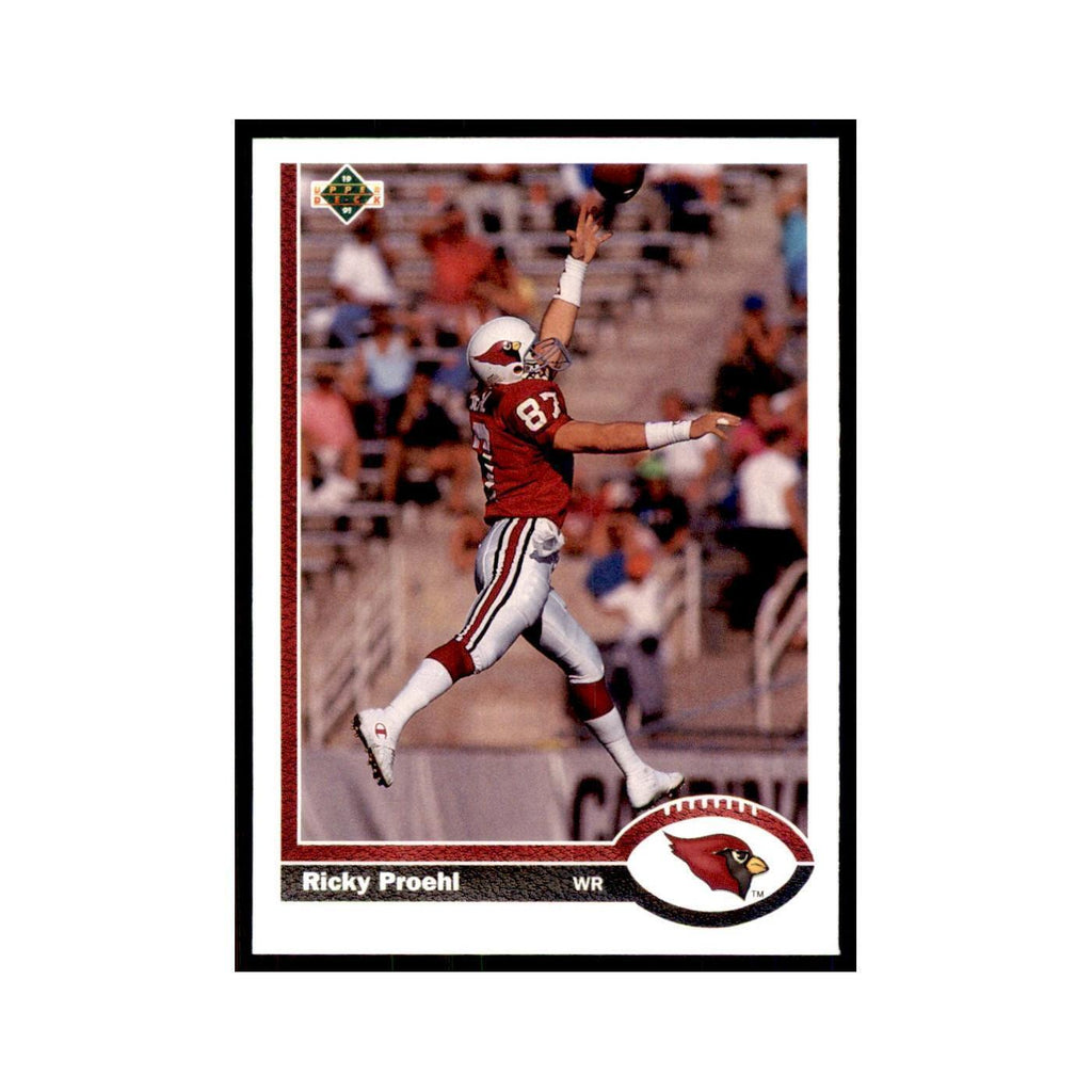 1991 Upper Deck Ricky Proehl Phoenix Cardinals #132