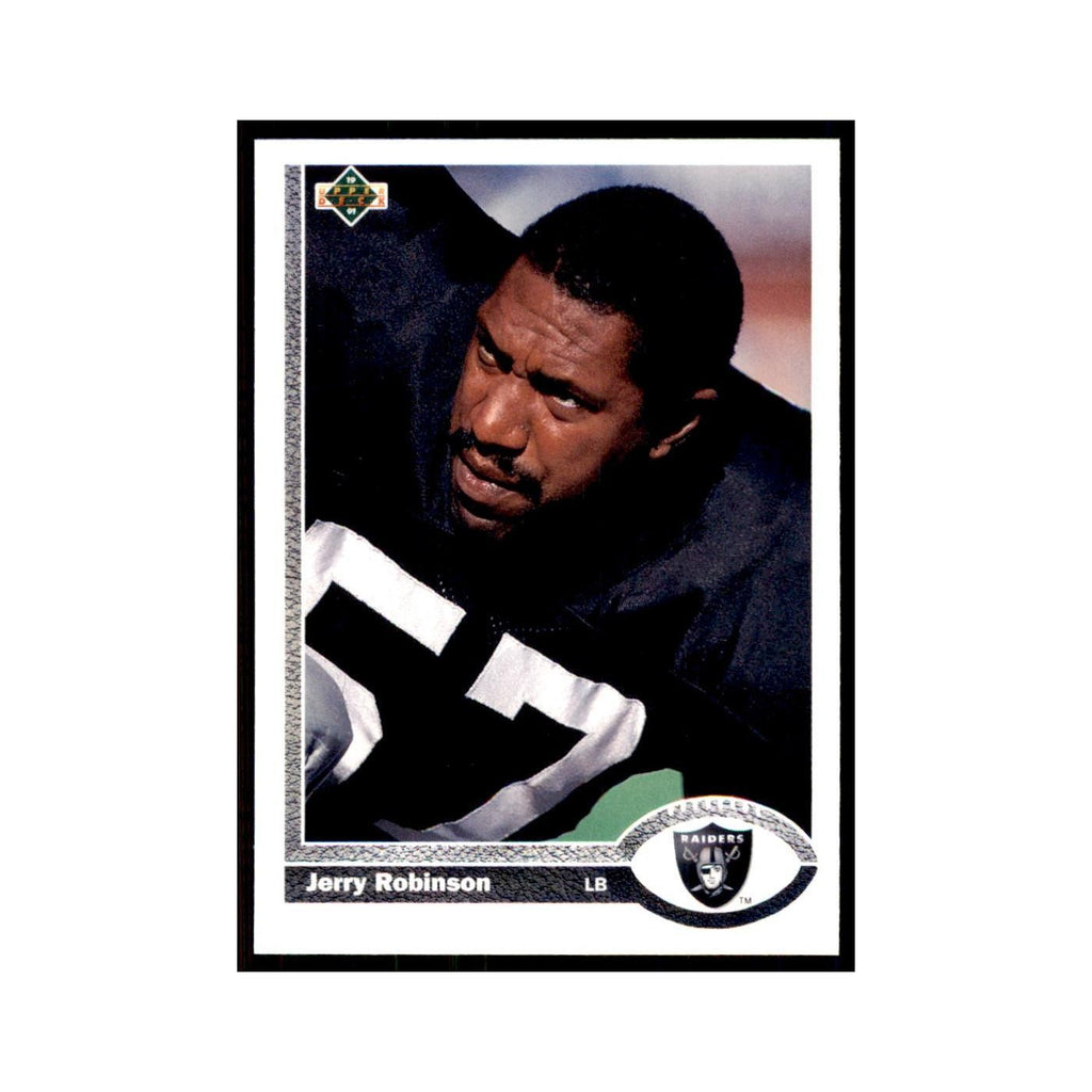 1991 Upper Deck Jerry Robinson Los Angeles Raiders #238
