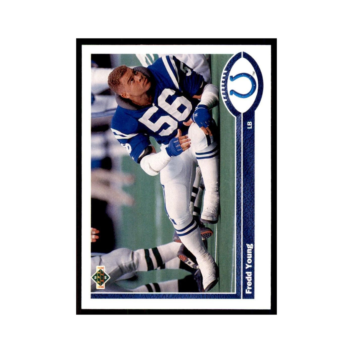 1991 Upper Deck Fredd Young Colts #179