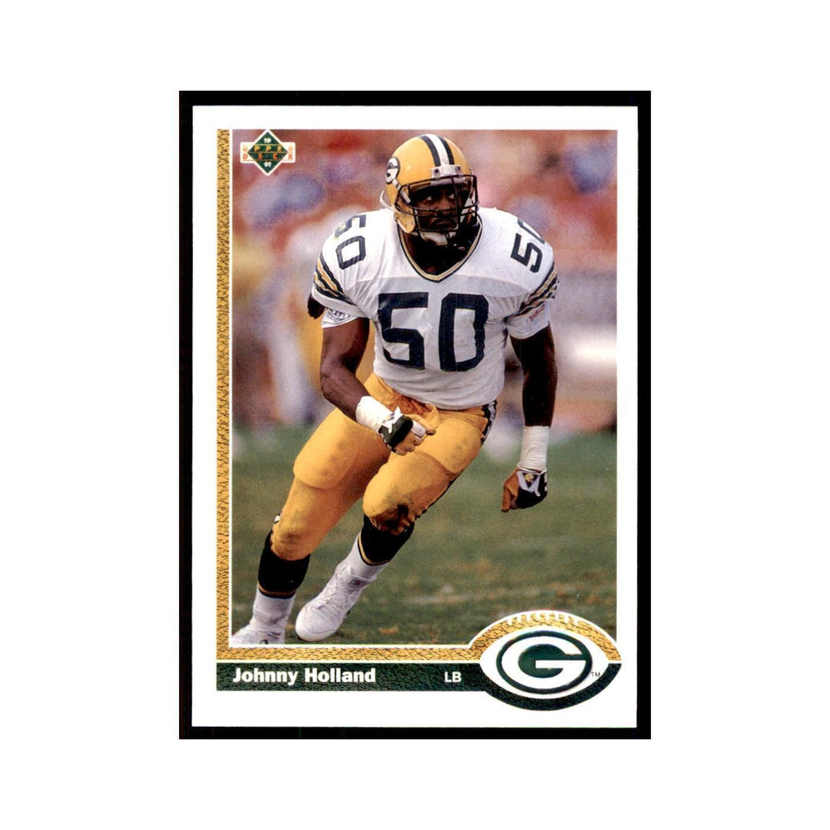 1991 Upper Deck Johnny Holland Packers #140