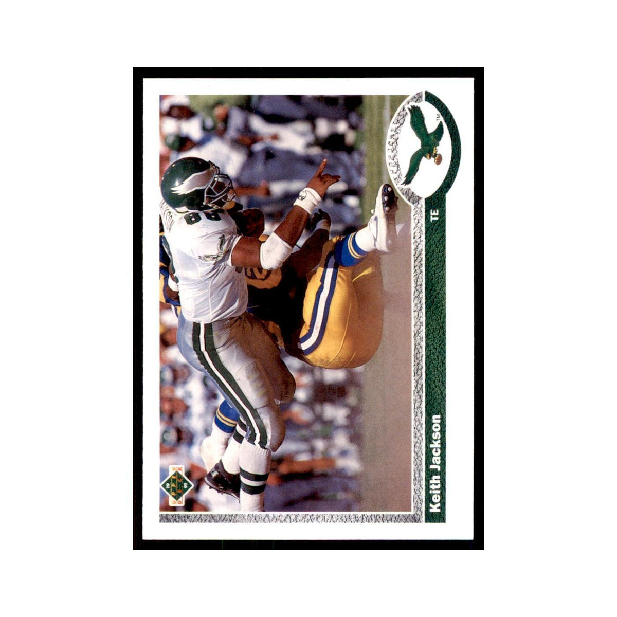 1991 Upper Deck Keith Jackson Eagles #127