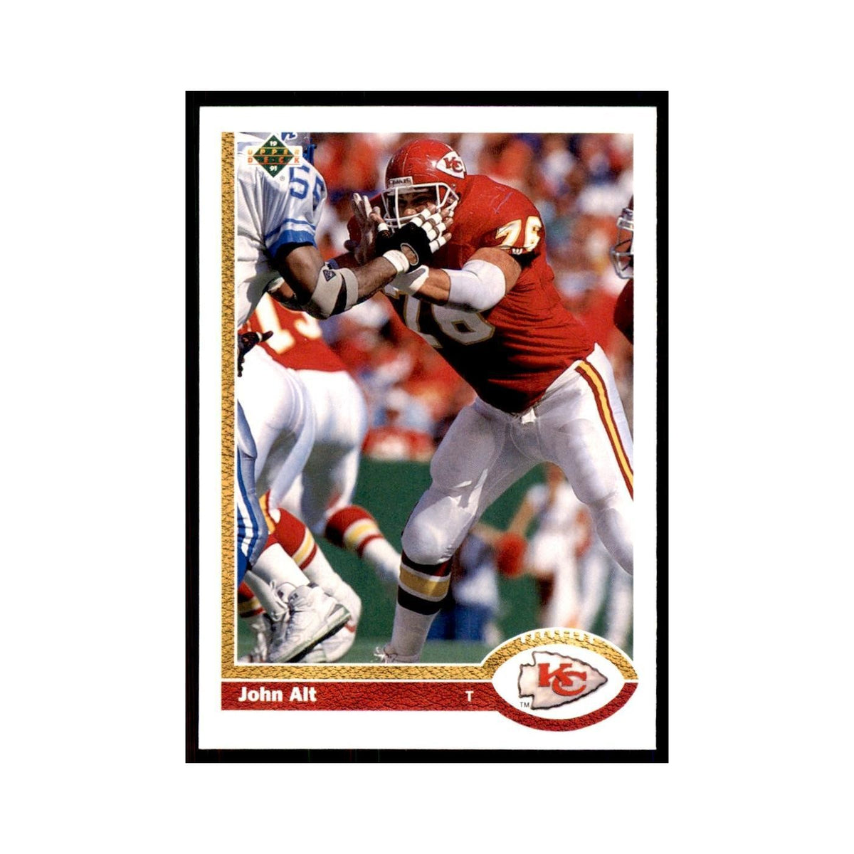 1991 Upper Deck John Alt Chiefs #198