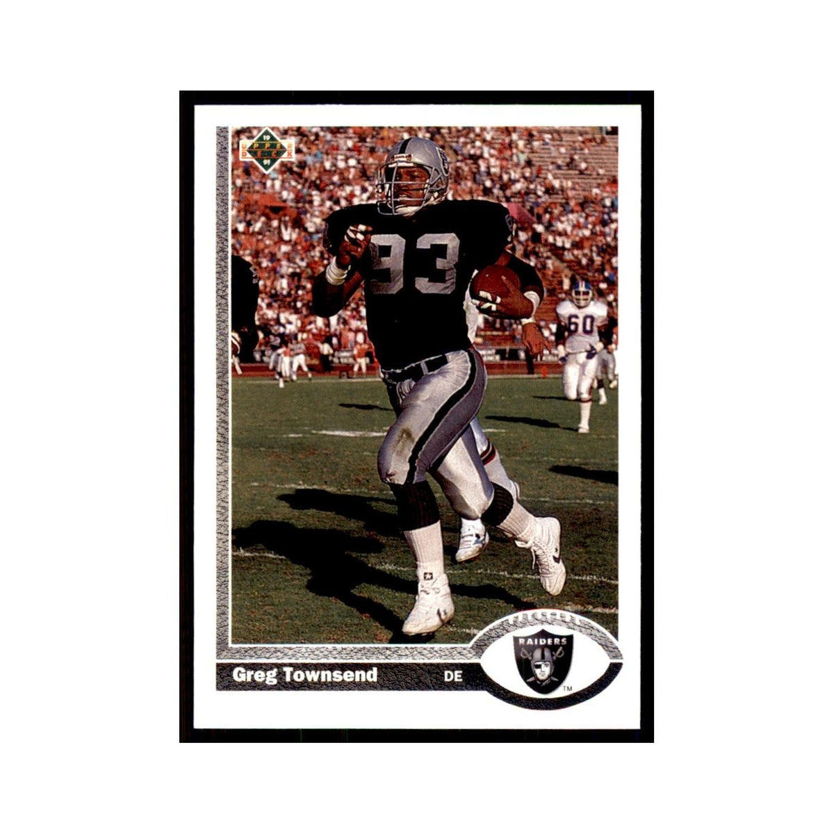 1991 Upper Deck Greg Townsend Los Angeles Raiders #151