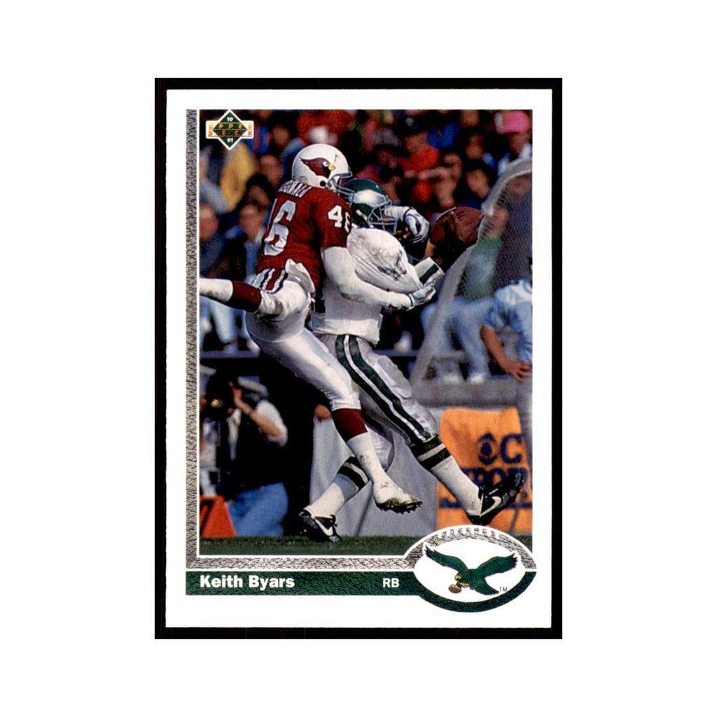 1991 Upper Deck Keith Byars Eagles #282