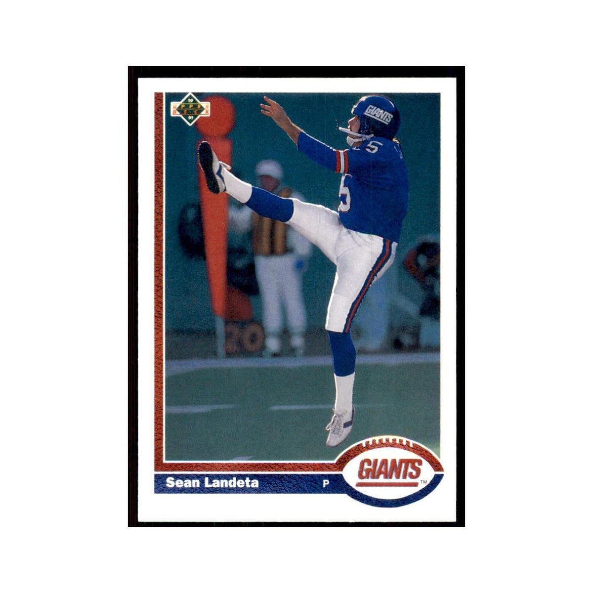 1991 Upper Deck Sean Landeta Giants #288