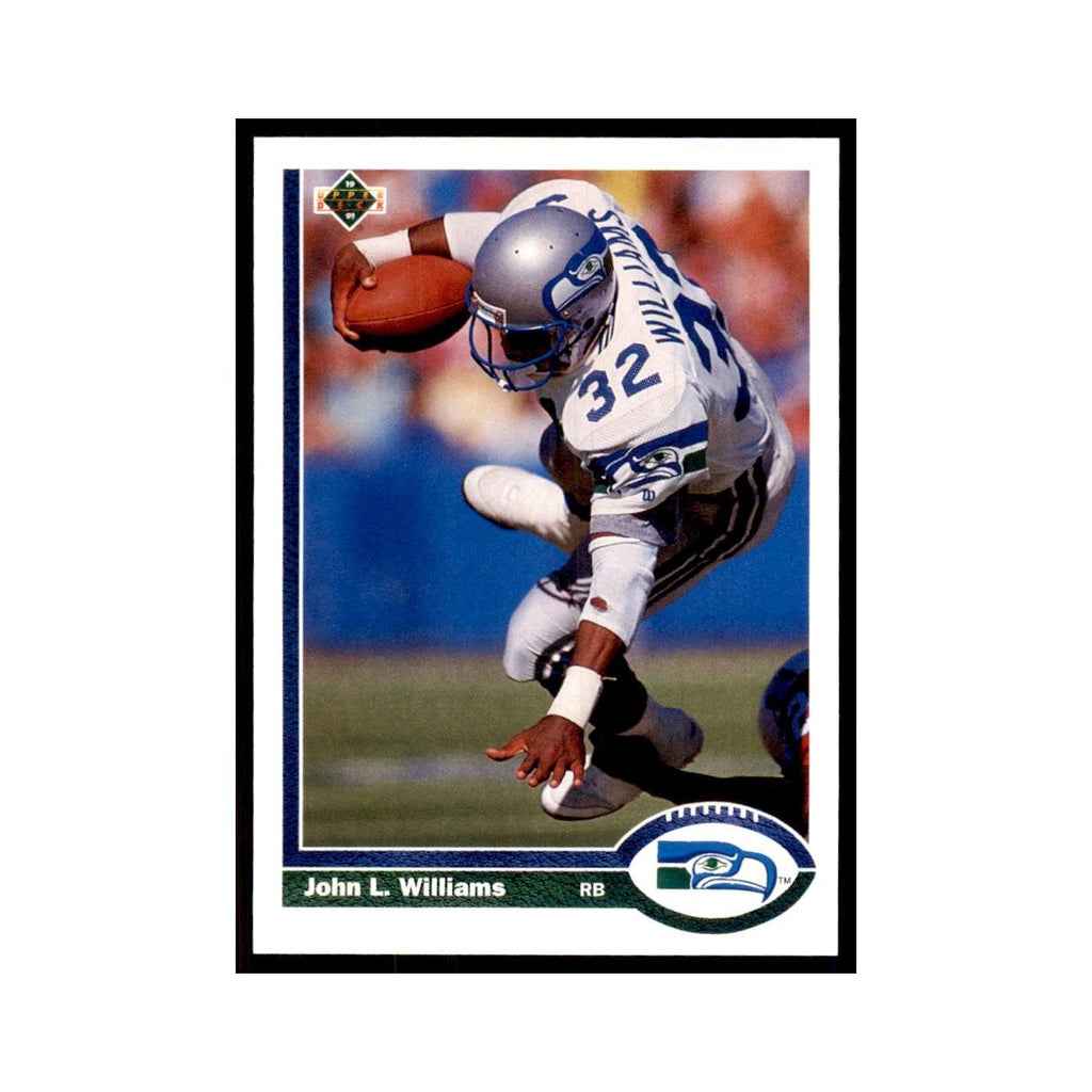 1991 Upper Deck John L. Williams Seahawks #166
