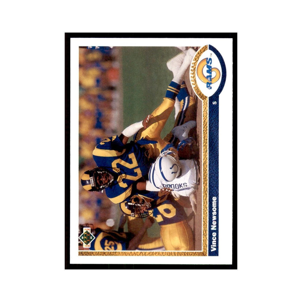 1991 Upper Deck Vince Newsome Rams #239