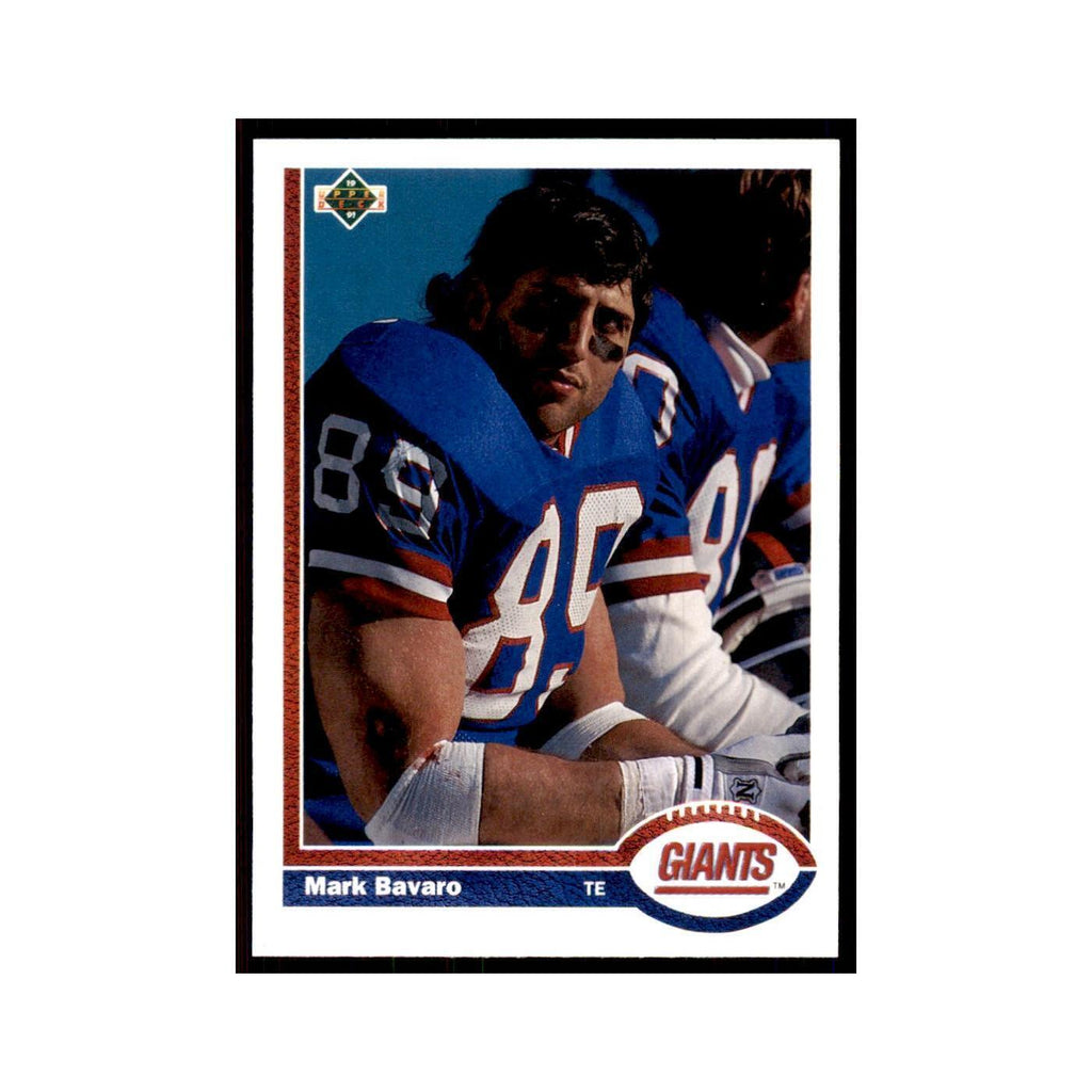 1991 Upper Deck Mark Bavaro Giants #286