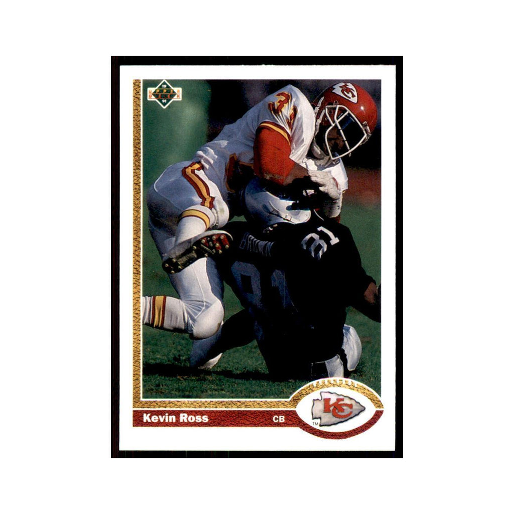 1991 Upper Deck Kevin Ross Chiefs #296