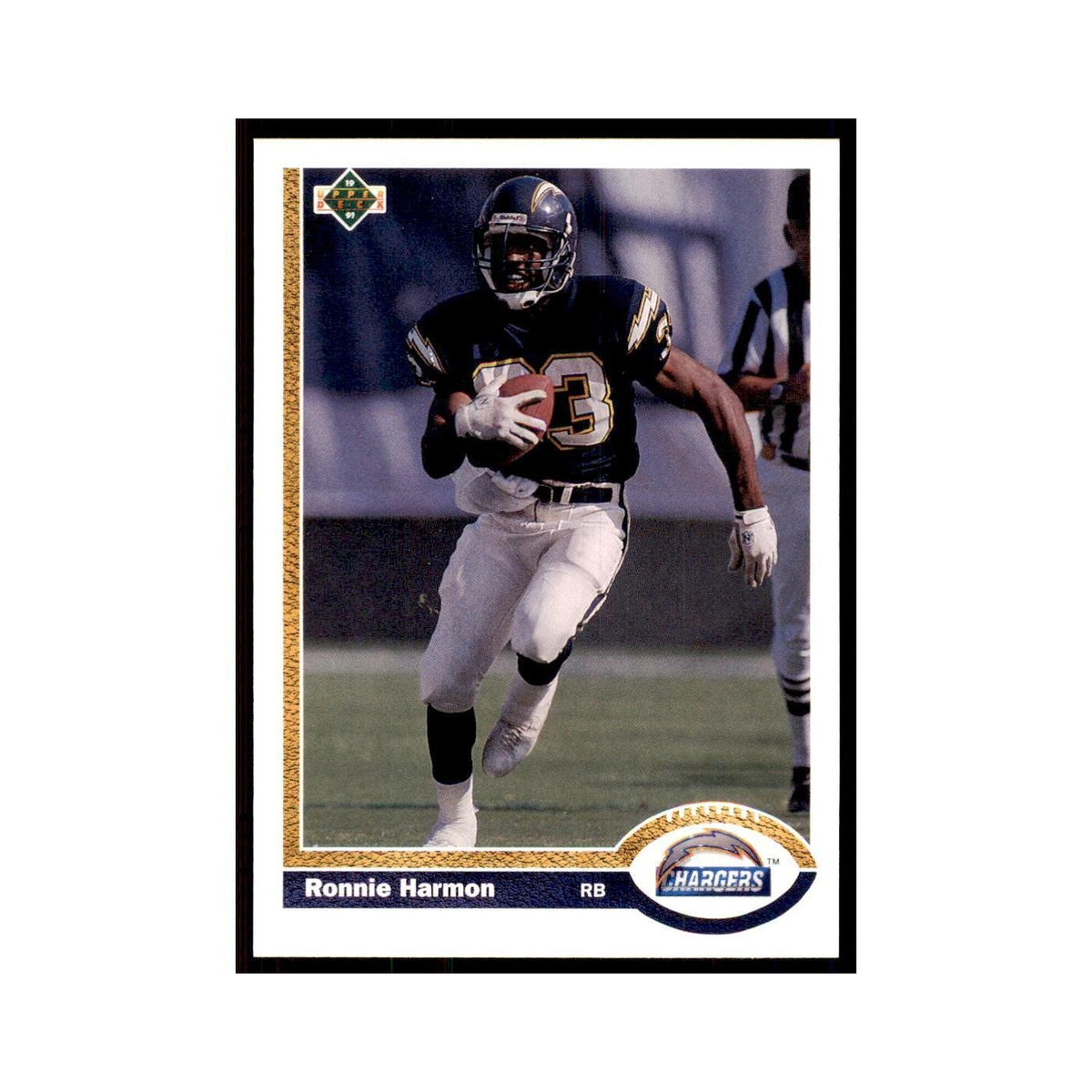 1991 Upper Deck Ronnie Harmon San Diego Chargers #149