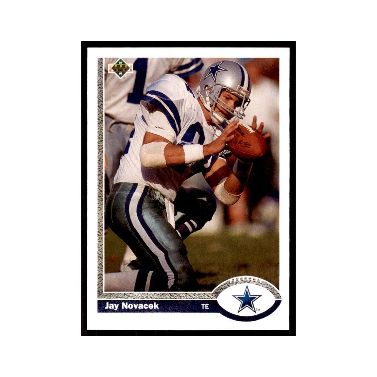 1991 Upper Deck Jay Novacek Cowboys #109