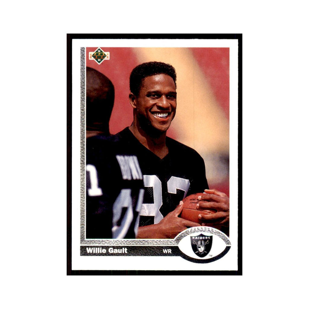 1991 Upper Deck Willie Gault Los Angeles Raiders #292