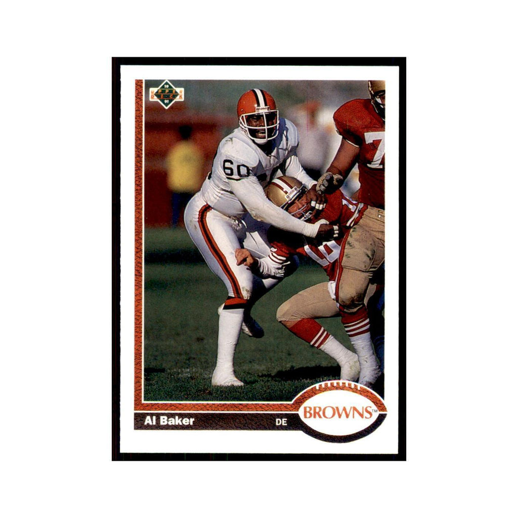 1991 Upper Deck Al Baker Browns #222