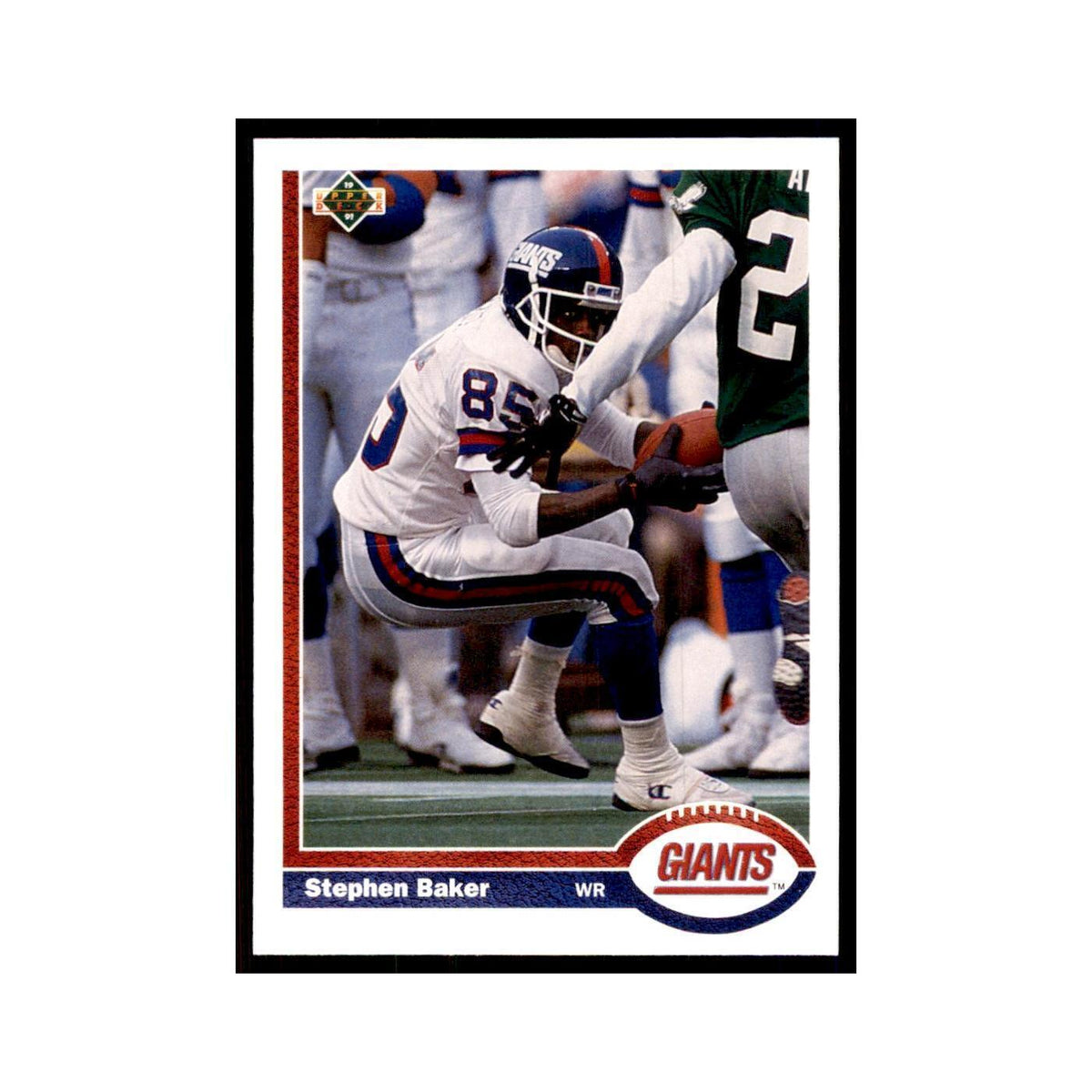 1991 Upper Deck Stephen Baker Giants #185