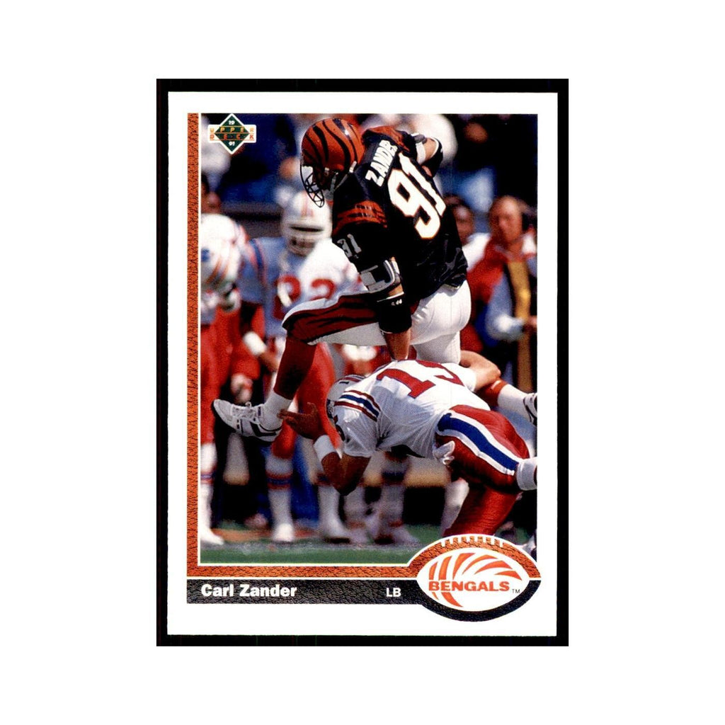 1991 Upper Deck Carl Zander Bengals #223