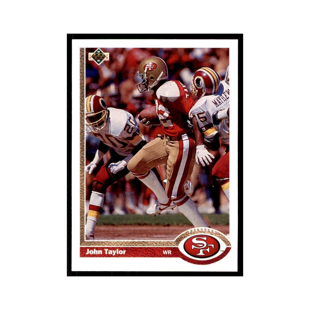 1991 Upper Deck John Taylor 49ers #121