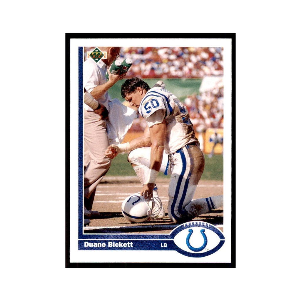 1991 Upper Deck Duane Bickett Colts #177