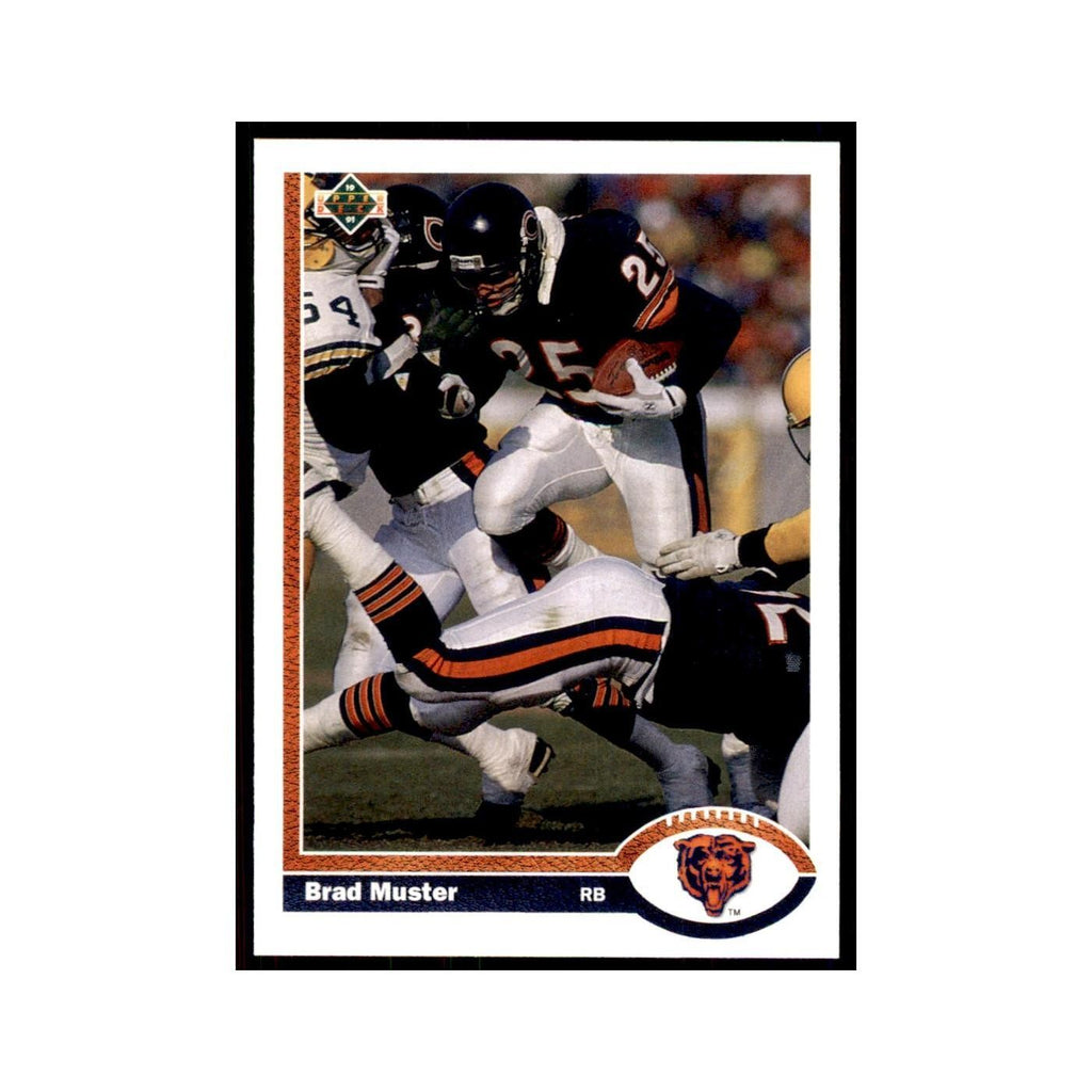 1991 Upper Deck Brad Muster Bears #208