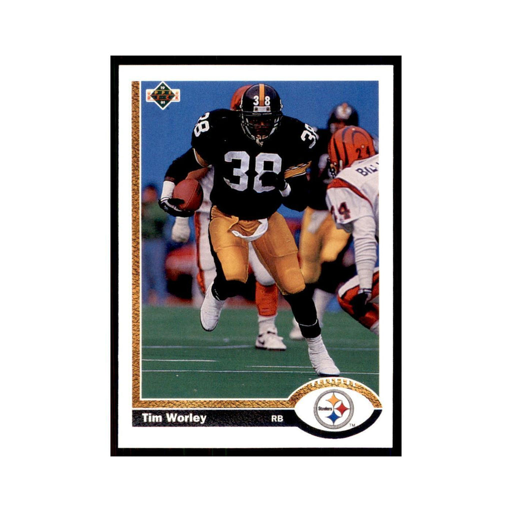 1991 Upper Deck Tim Worley Steelers #307