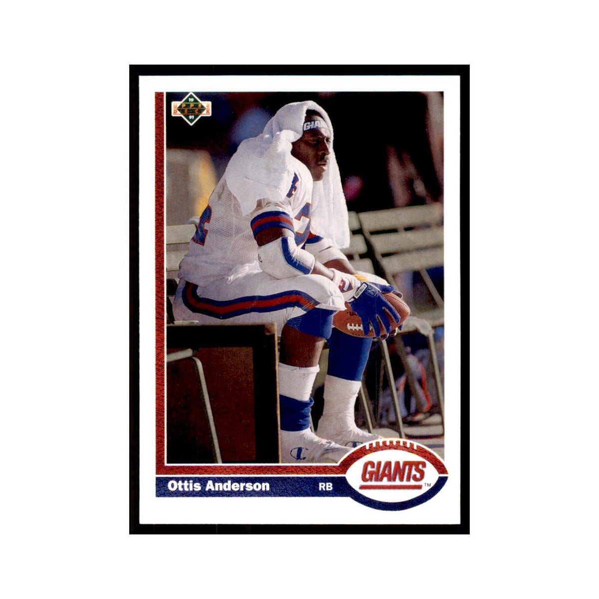 1991 Upper Deck Ottis Anderson Giants #161