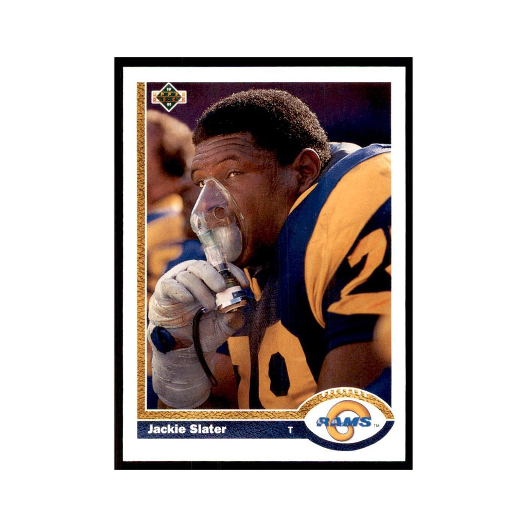 1991 Upper Deck Jackie Slater Rams #184