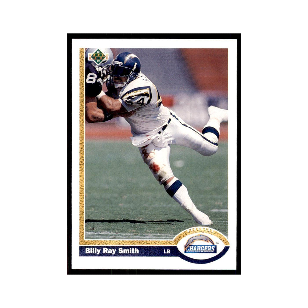 1991 Upper Deck Billy Ray Smith San Diego Chargers #129