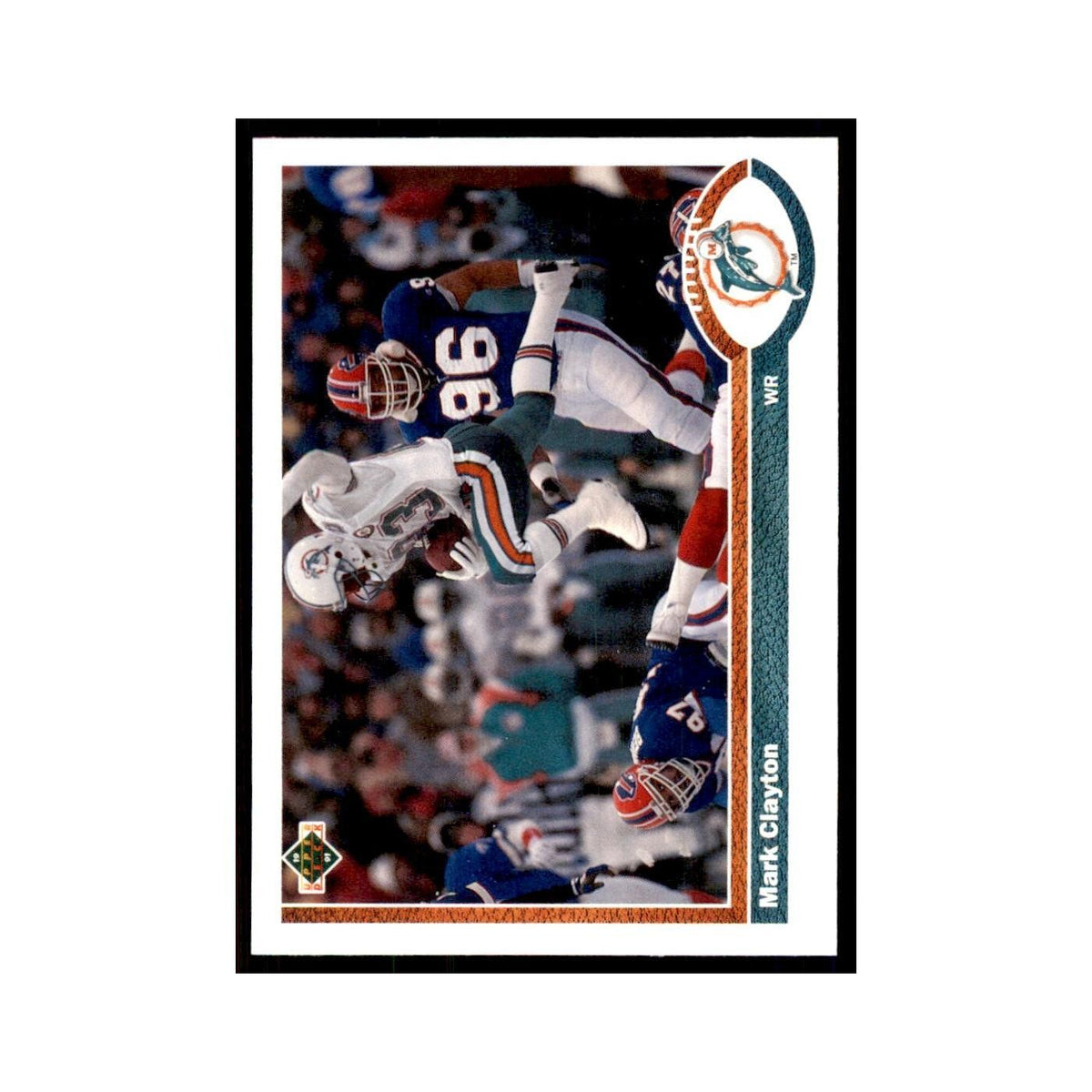 1991 Upper Deck Mark Clayton Dolphins #175