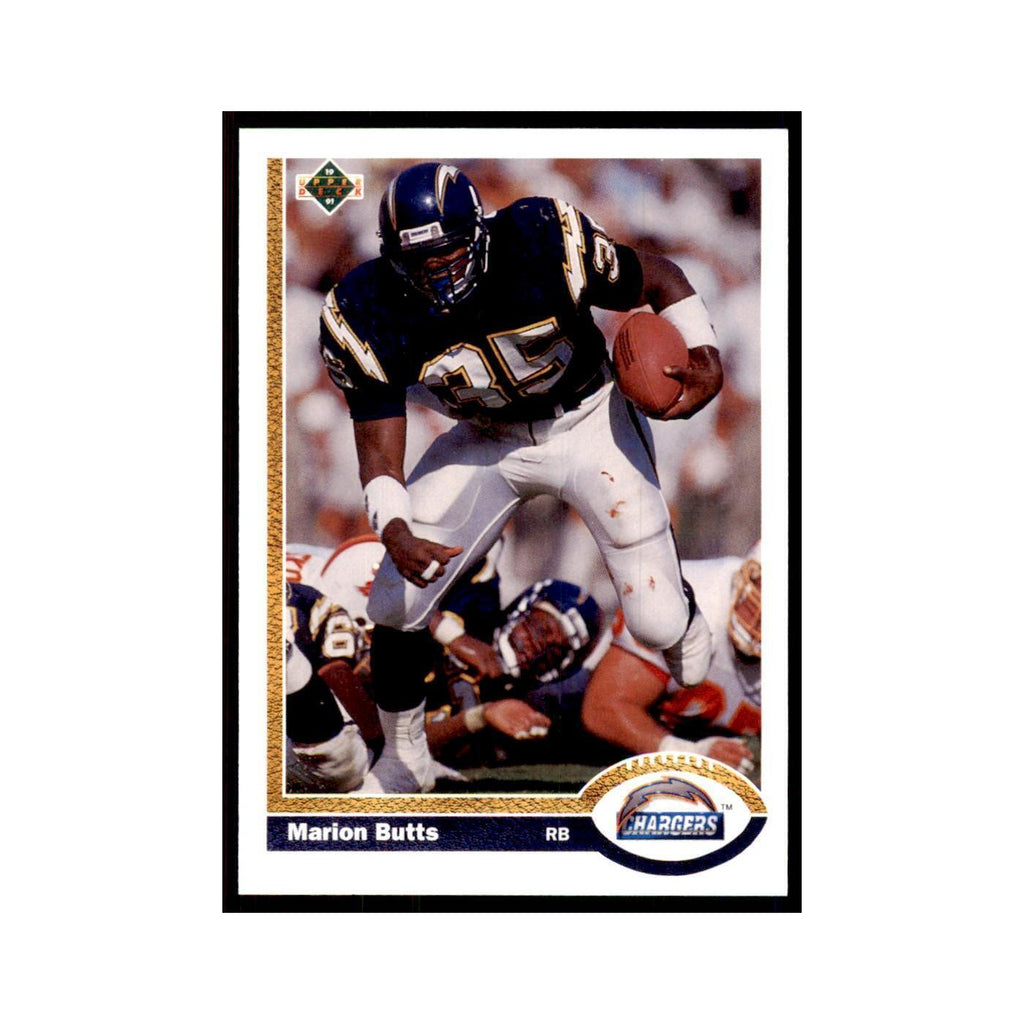 1991 Upper Deck Marion Butts San Diego Chargers #147