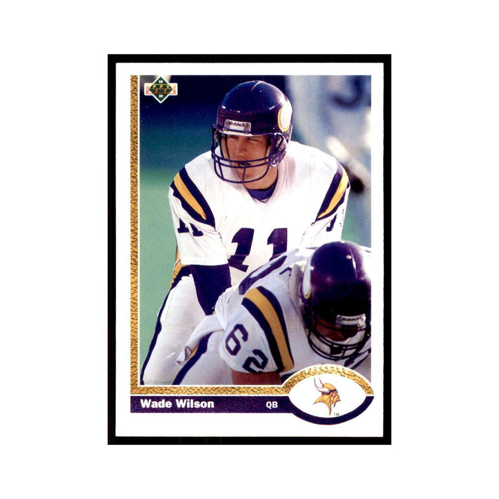 1991 Upper Deck Wade Wilson Vikings #219