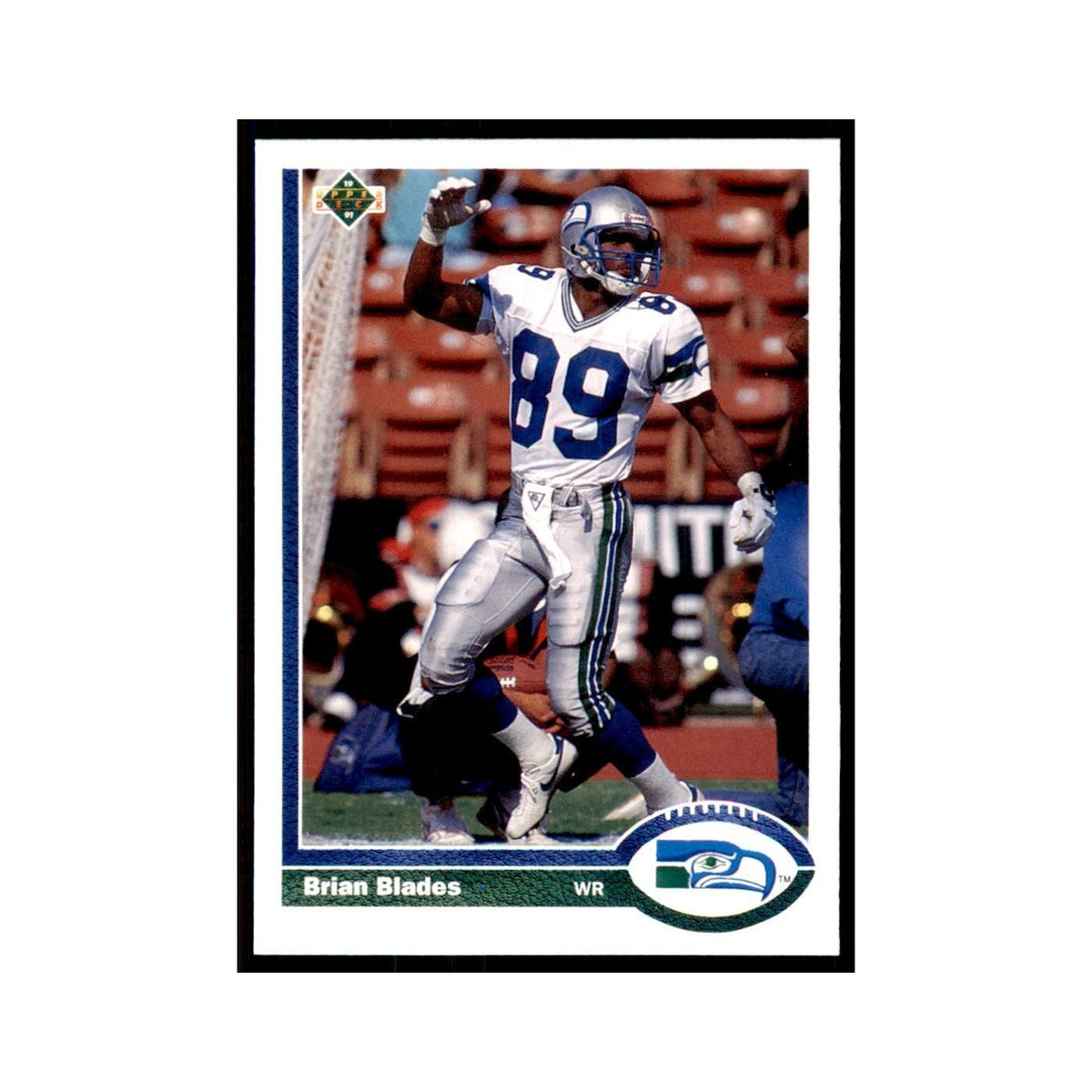 1991 Upper Deck Brian Blades Seahawks #116