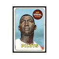 1969 Topps (damaged) Jose Vidal Seattle Pilots #322