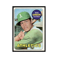1969 Topps (damaged) Dick Green Athletics #515