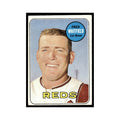 1969 Topps (damaged) Fred Whitfield Reds #518