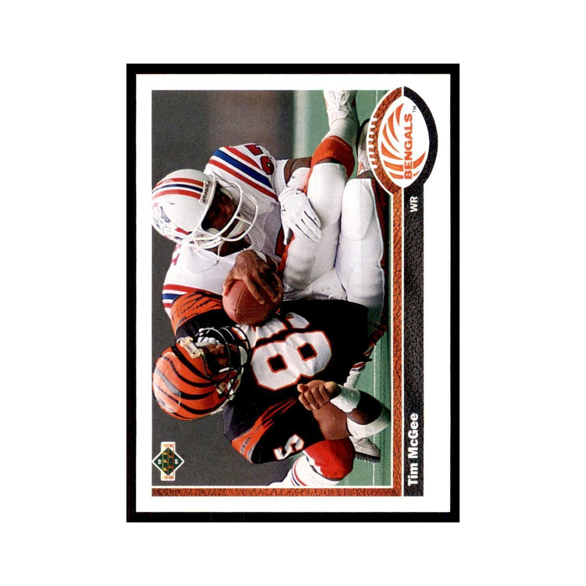 1991 Upper Deck Tim McGee Bengals #66