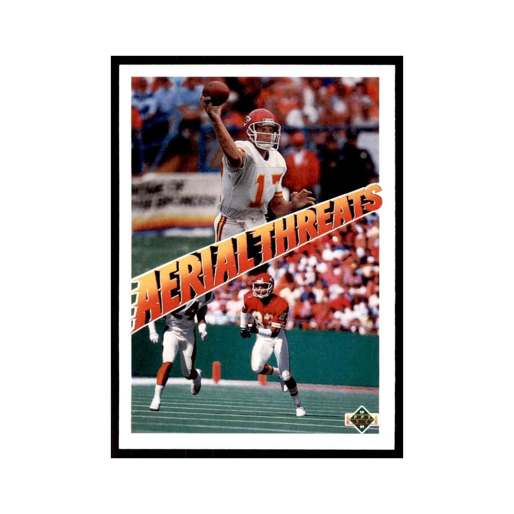 1991 Upper Deck Steve DeBerg/Stephone Paige Chiefs #32