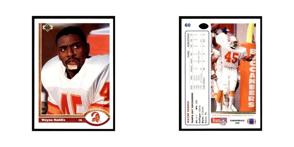 1991 Upper Deck Wayne Haddix Buccaneers #60