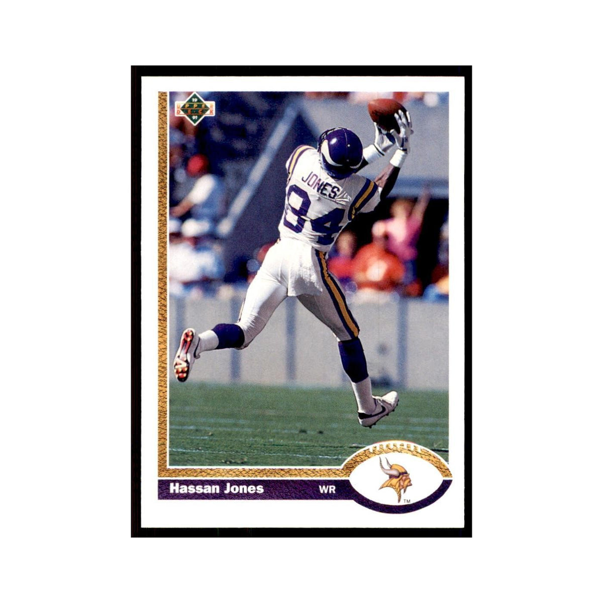 1991 Upper Deck Hassan Jones Vikings #64