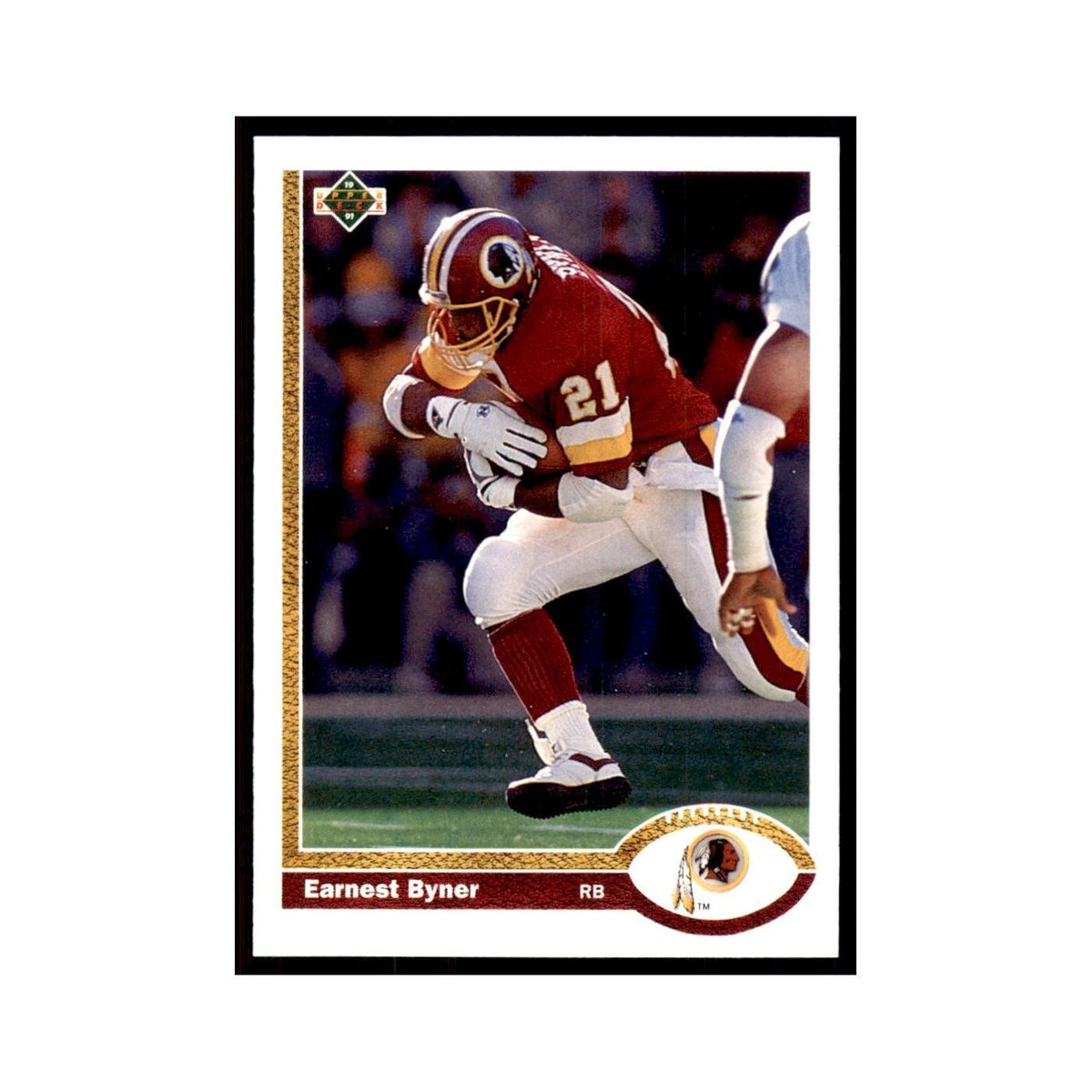 1991 Upper Deck Earnest Byner Redskins #104