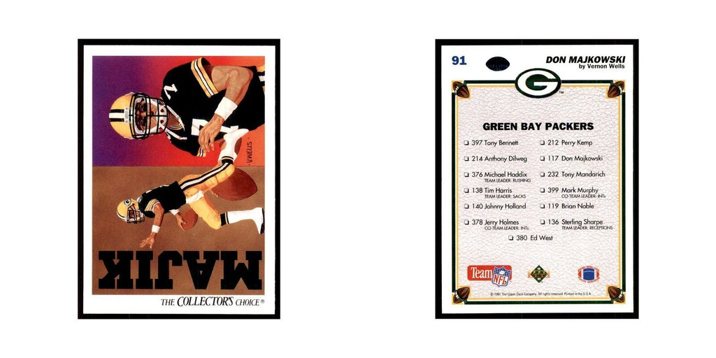 1991 Upper Deck Don Majkowski Packers #91
